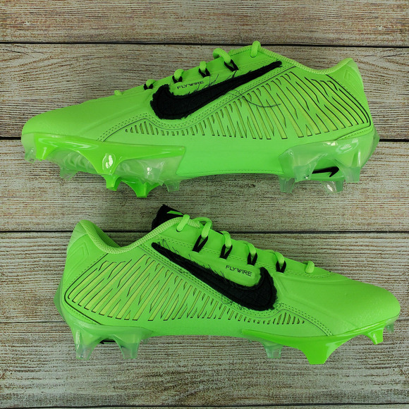 Nike Vapor Edge 360 VC 'Lime Blast' Football Cleats Men's Size 7 - Picture 6 of 10